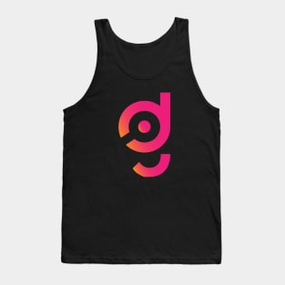 G logo with gradient color Tank Top